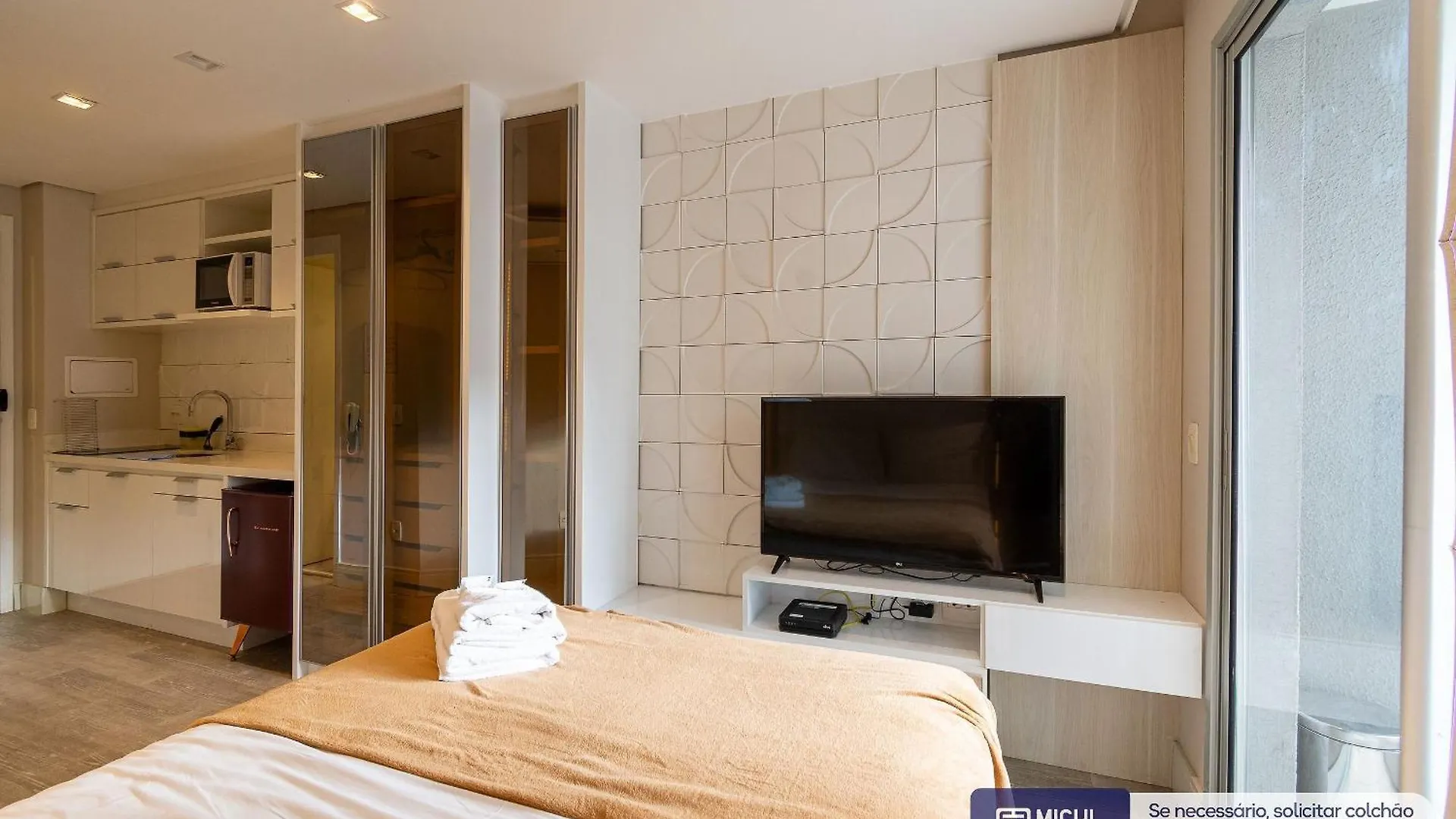 Apartment Charmoso Studio Expo Cn Ac/Wf/Com Garagem Brazil